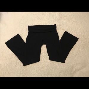 Foldover Belly Maternity Yoga Pants